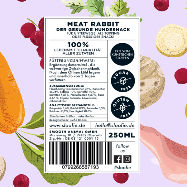 MEAT RABBIT (Kaninchen) 250ml